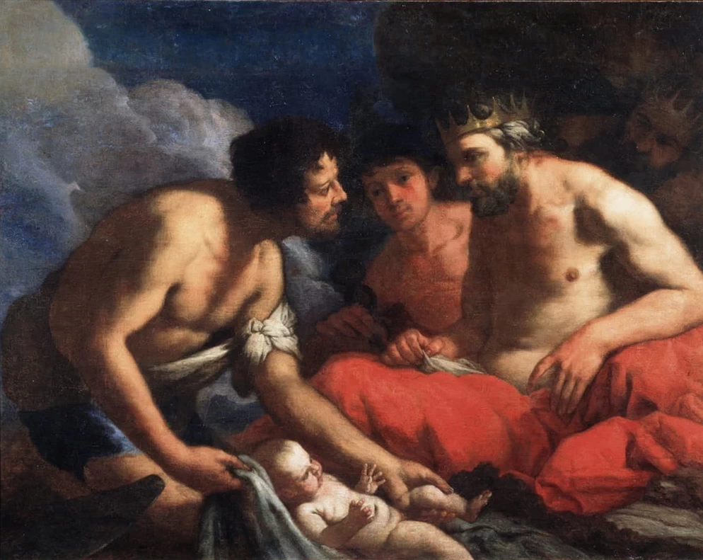 Palamede e Ulisse con Telemaco bambino - Belorussian National Gallery, Minsk, Belarus